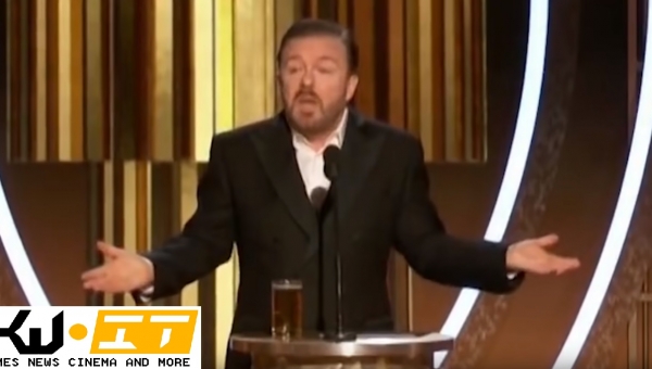 Ricky Gervais e le sue bordate ai Golden Globes 2020