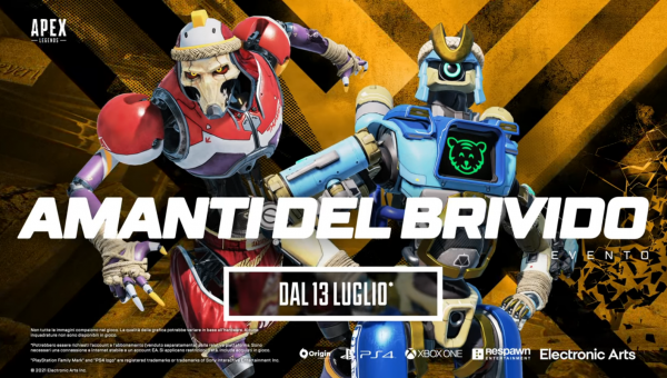 Rivelato l'evento Apex Legends Amanti del Brivido