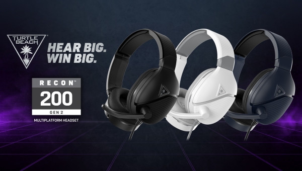 Turtle Beach annuncia le nuove cuffie da gaming RECON 200 GEN 2