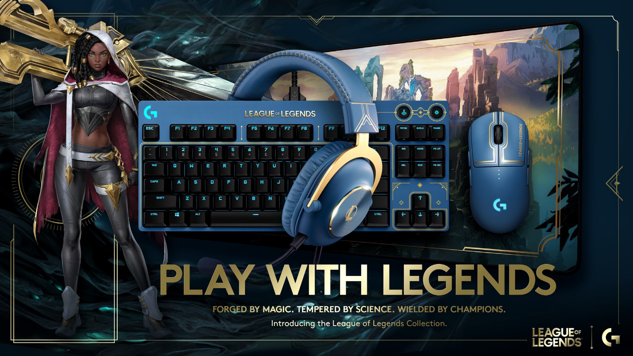 League of Legends Collection: accessori da gaming esclusivi dalla collaborazione tra Logitech G e Riot