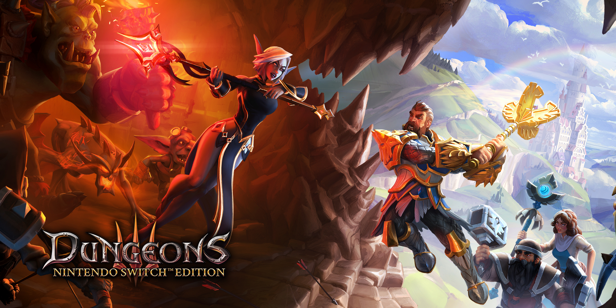 Dungeons 3 - Nintendo Switch Edition è ora disponibile