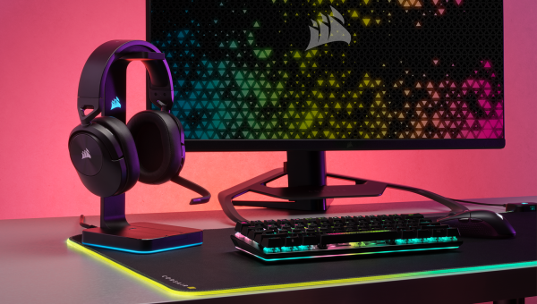 CORSAIR annuncia l'headset HS55 WIRELESS CORE