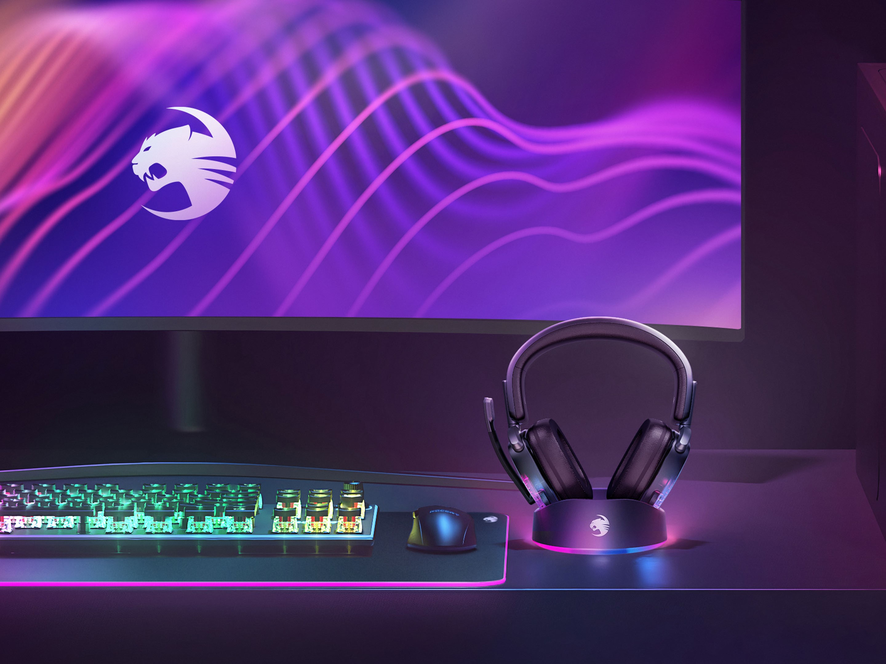 ROCCAT presenta la tastiera ottica VULCAN II MAX e le cuffie Syn Max Air