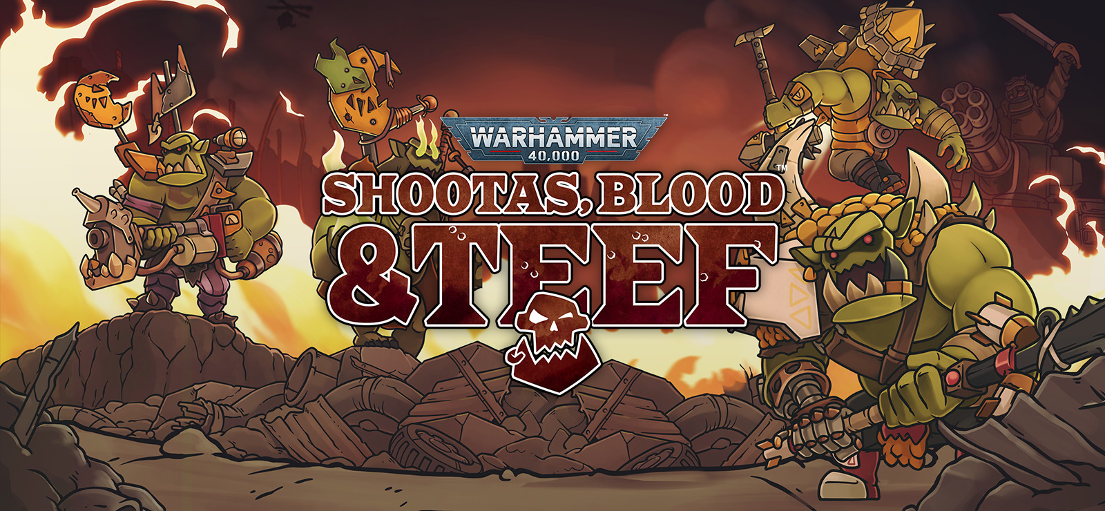 Warhammer 40.000: Shootas, Blood & Teef è disponibile da ora su Switch e PC