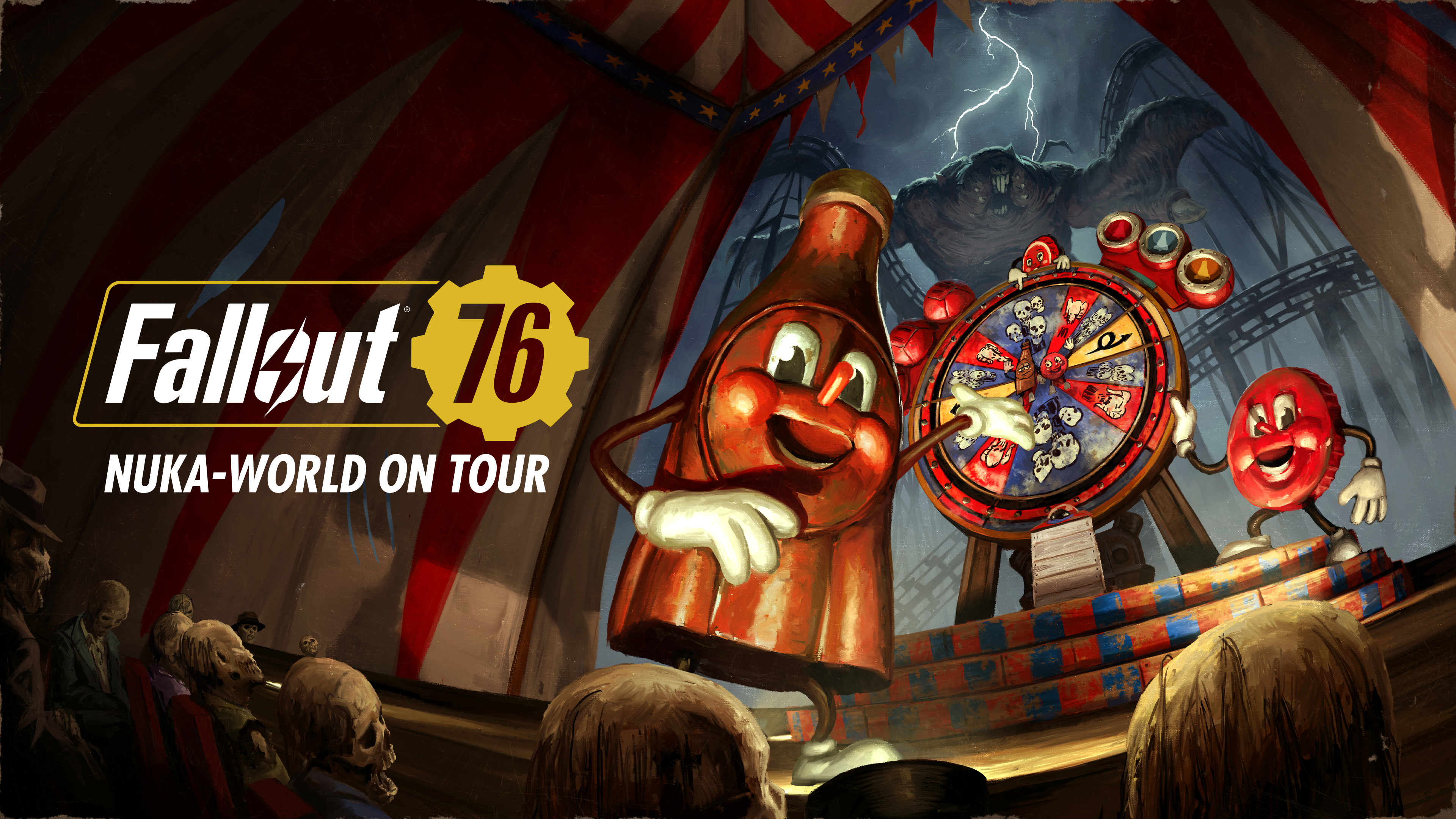 Fallout 76: Nuka-World in tour e stagione 11 ora disponibili gratuitamente per tutti i giocatori