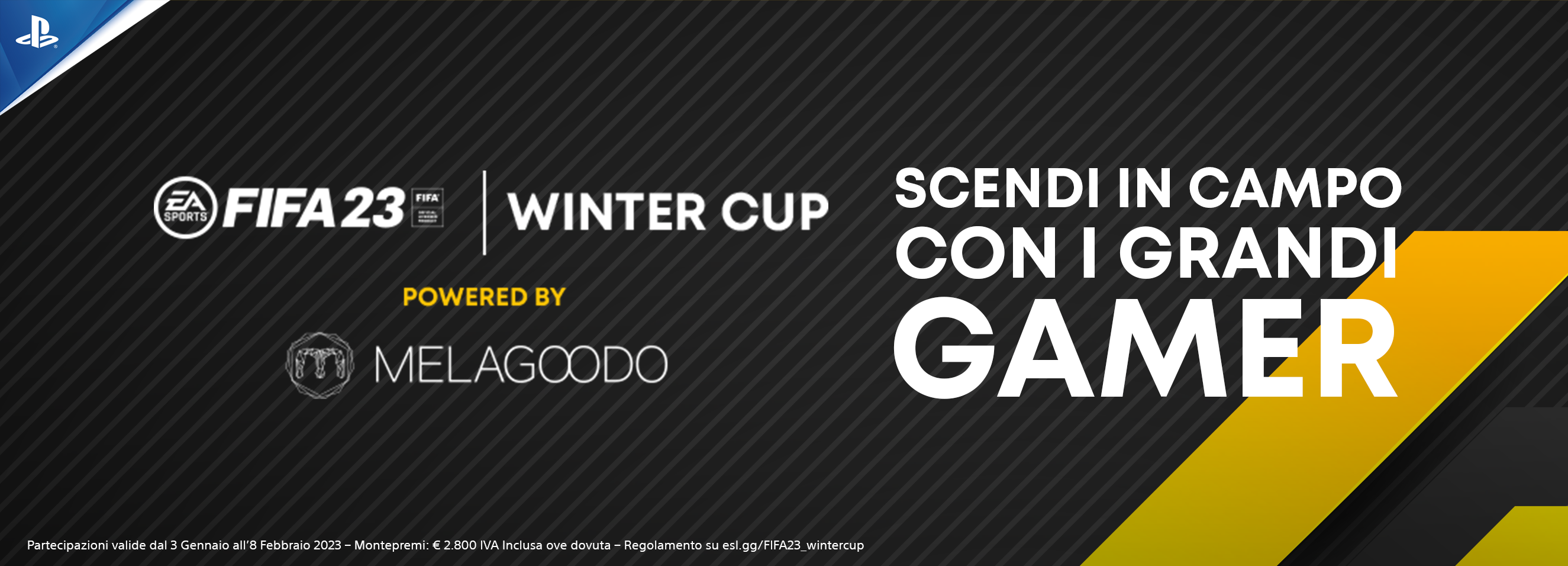 Nasce la FIFA 23 Winter Cup powered by Melagoodo
