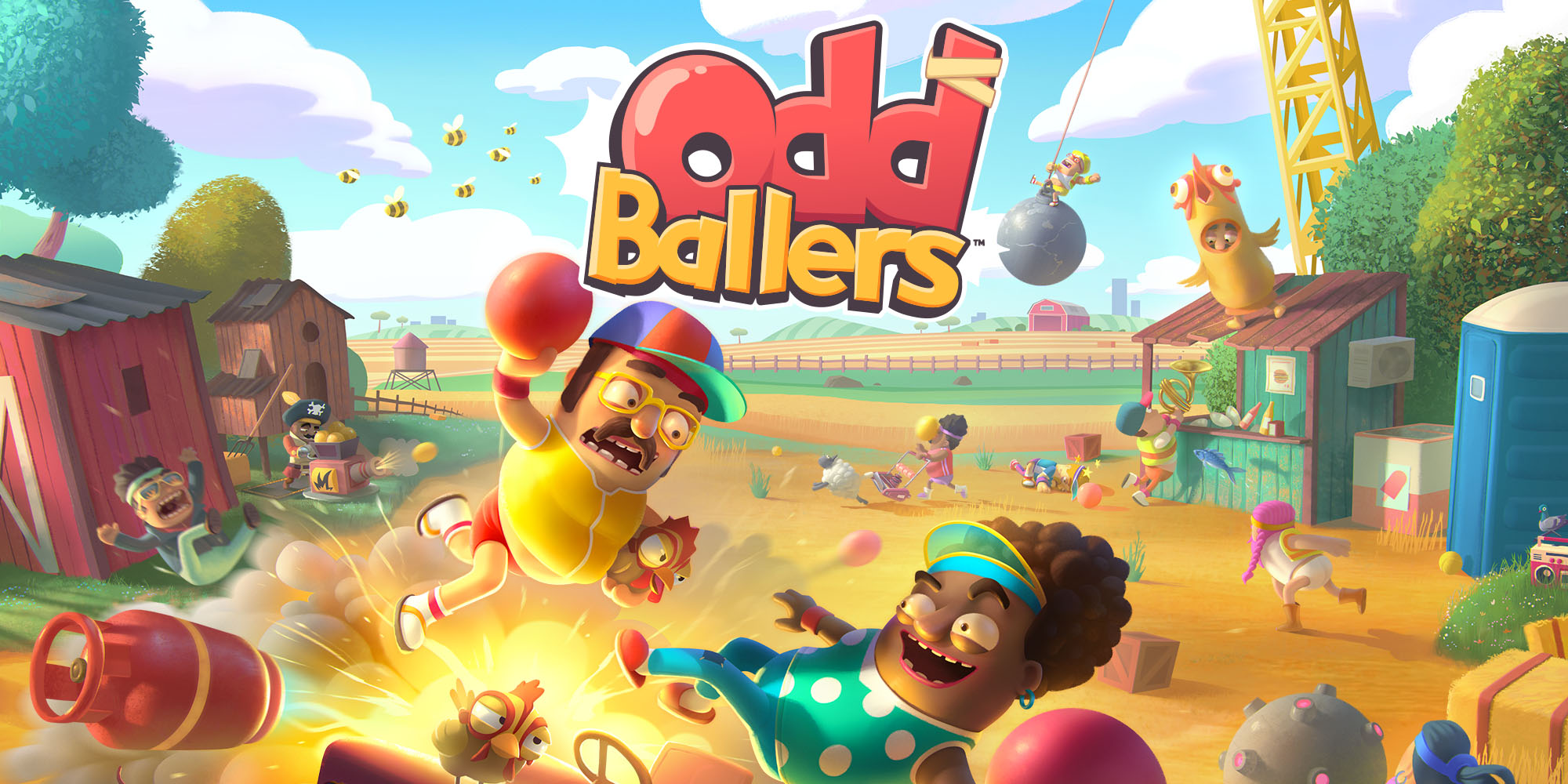 OddBallers, il Party Game di palla avvelenata più duro e più assurdo è ora disponibile