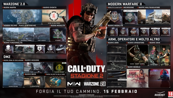 Arrivano il Battle Pass e i Bundle per la seconda stagione di Modern Warfare II e Warzone 2.0