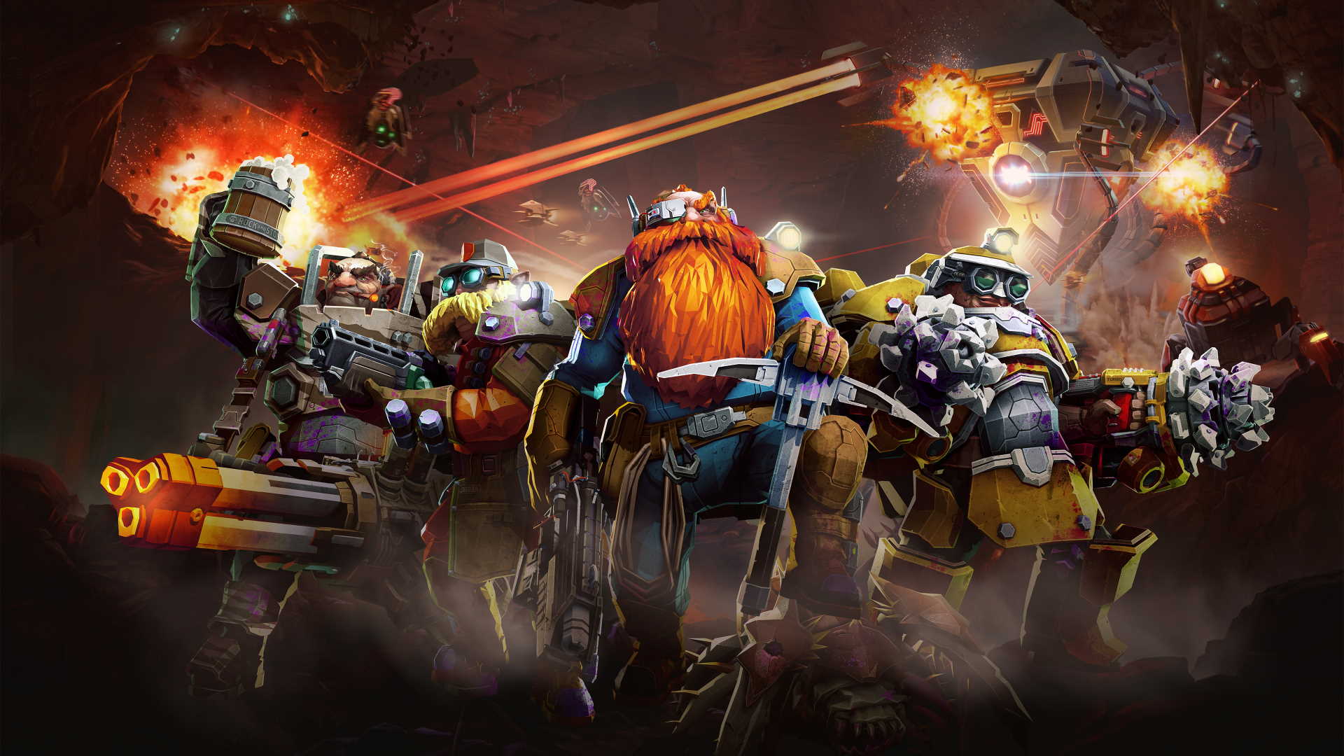 Deep Rock Galactic festeggia i suoi cinque anni su Hoxxes IV