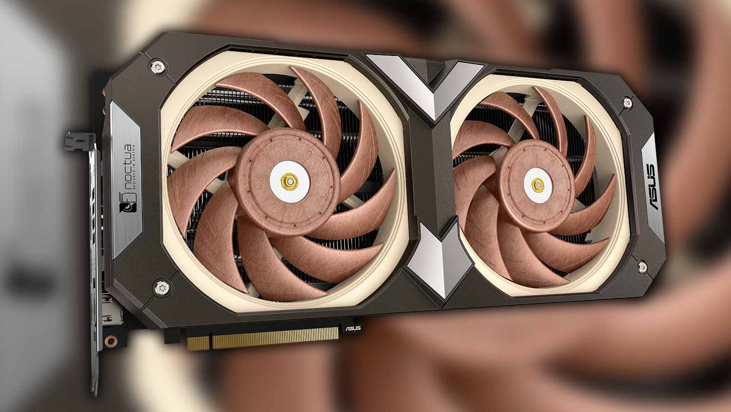 ASUS e Noctua presentano la GPU GeForce RTX 4080 Noctua Edition