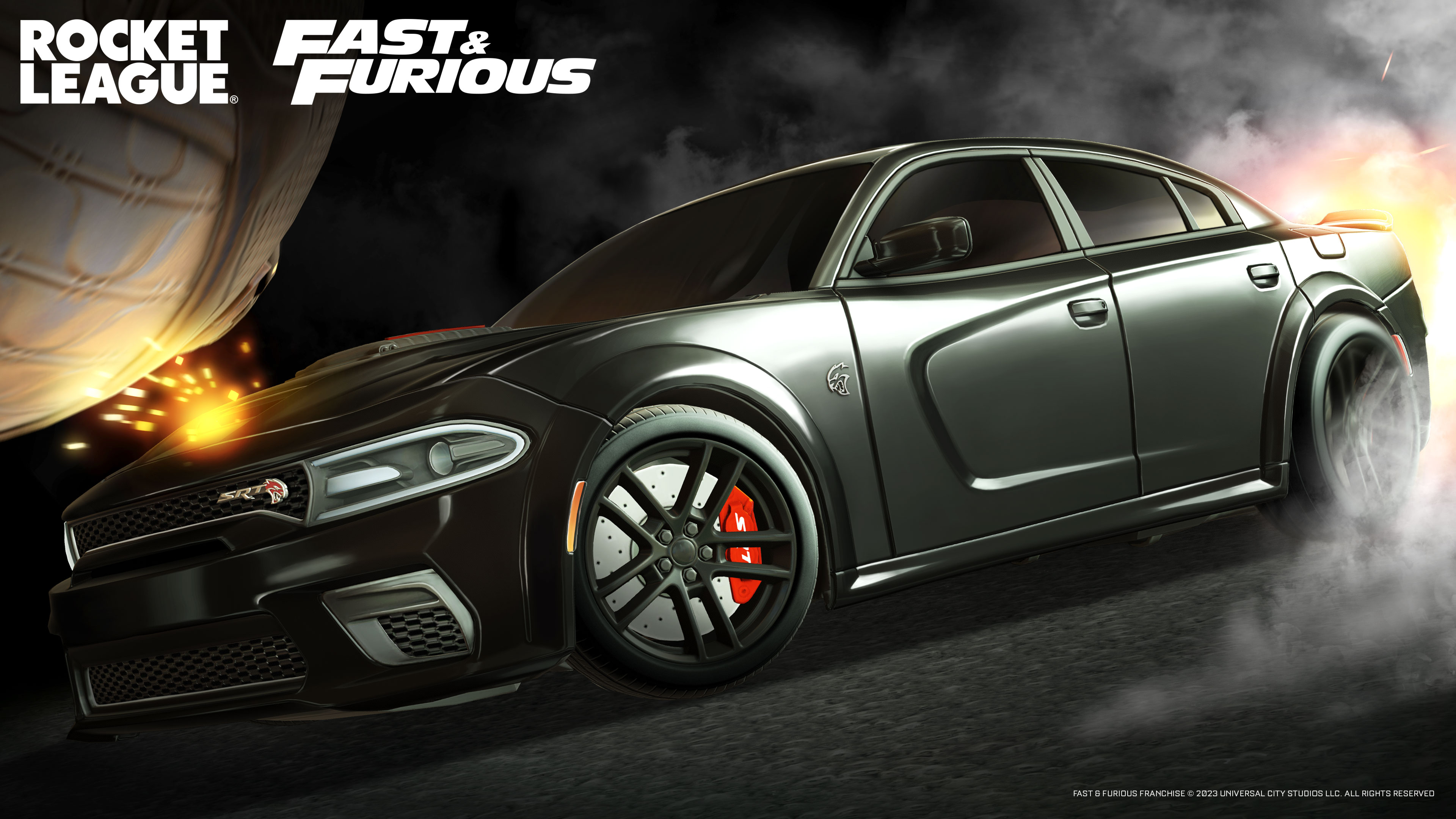 Fast & Furious ritorna da oggi su Rocket League con la Dodge Charger SRT Hellcat 