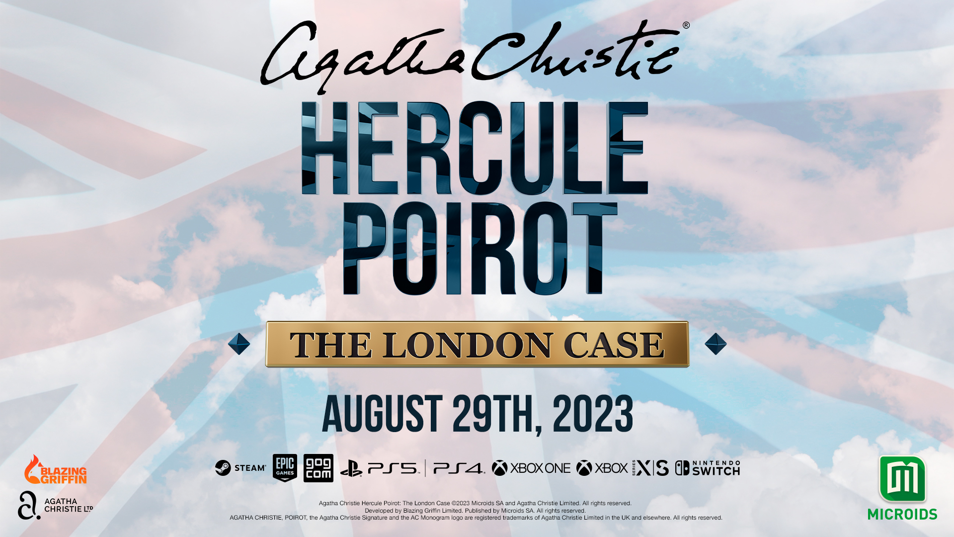 Agatha Christie - Hercule Poirot: The London Case: un teaser trailer ne annuncia la data d'uscita