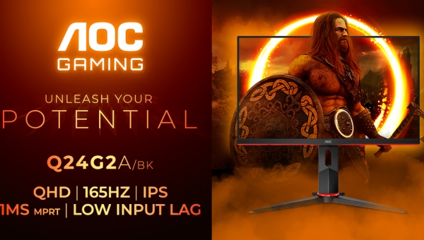 AOC presenta il nuovo monitor AOC GAMING Q24G2A/BK