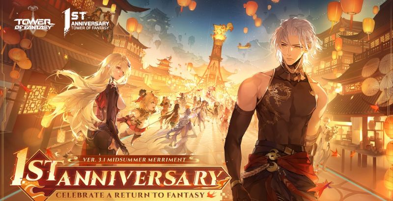 TOWER OF FANTASY celebra il suo primo anniversario con l'Update 3.1: MIDSUMMER MERRIMENT