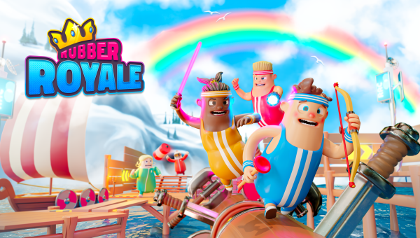 Ecco Rubber Royale, un nuovo battle royale dai creatori di Rubber Bandits