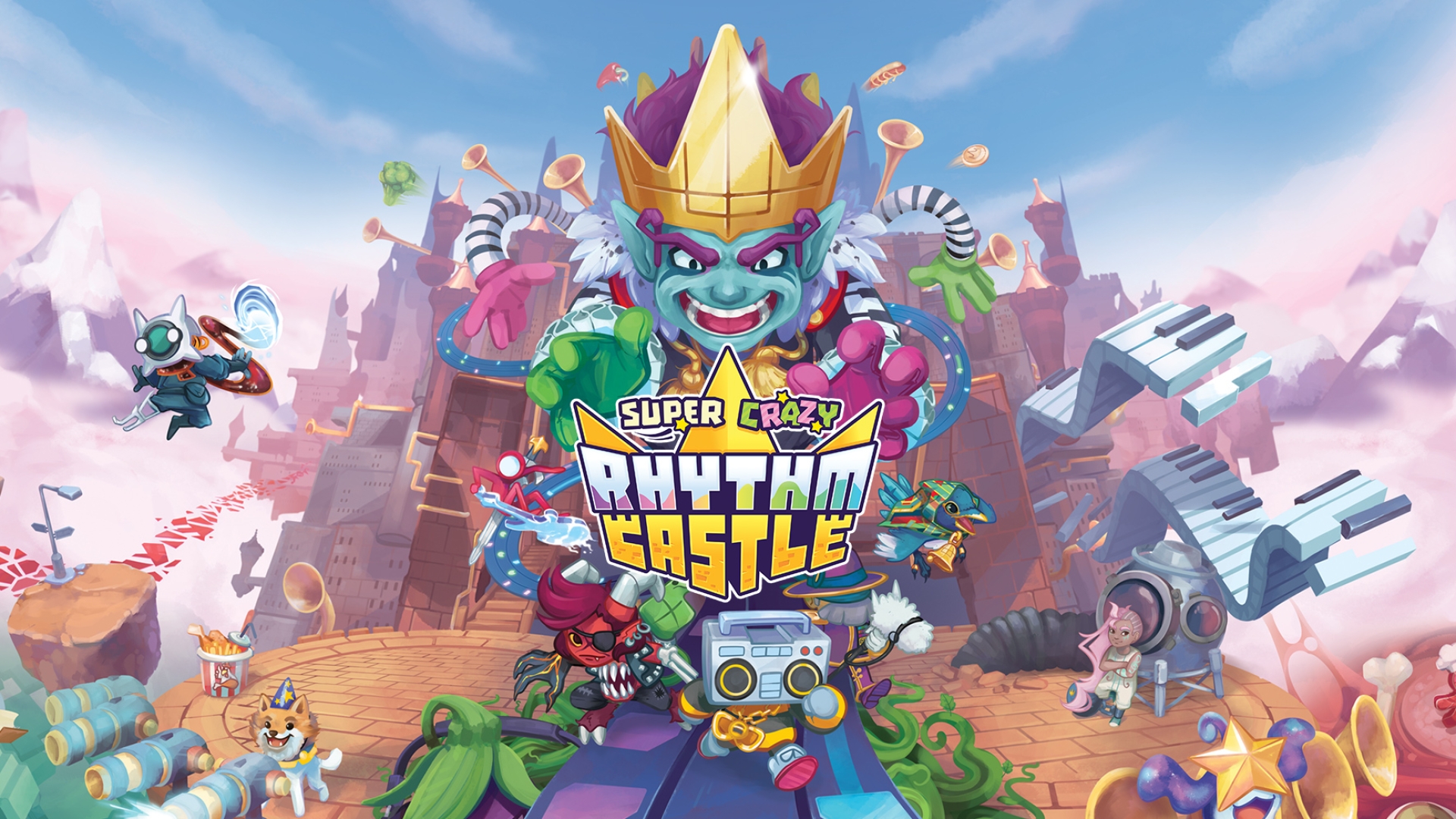 La demo di “Super Crazy Rhythm Castle” disponibile in occasione dello Steam Next Fest