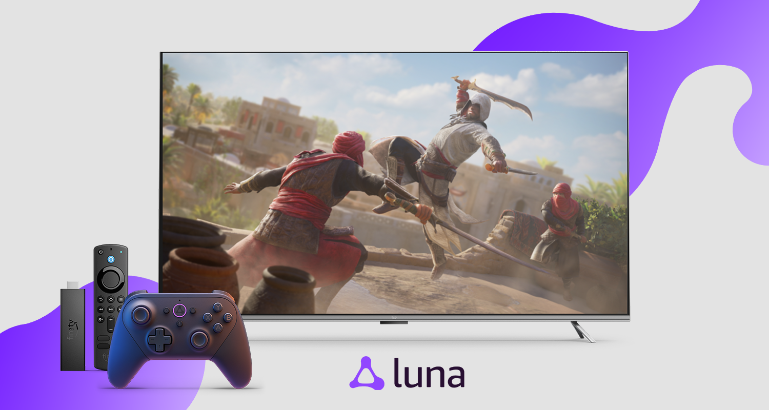 Luna, il servizio di cloud gaming di Amazon, è da oggi disponibile in Italia
