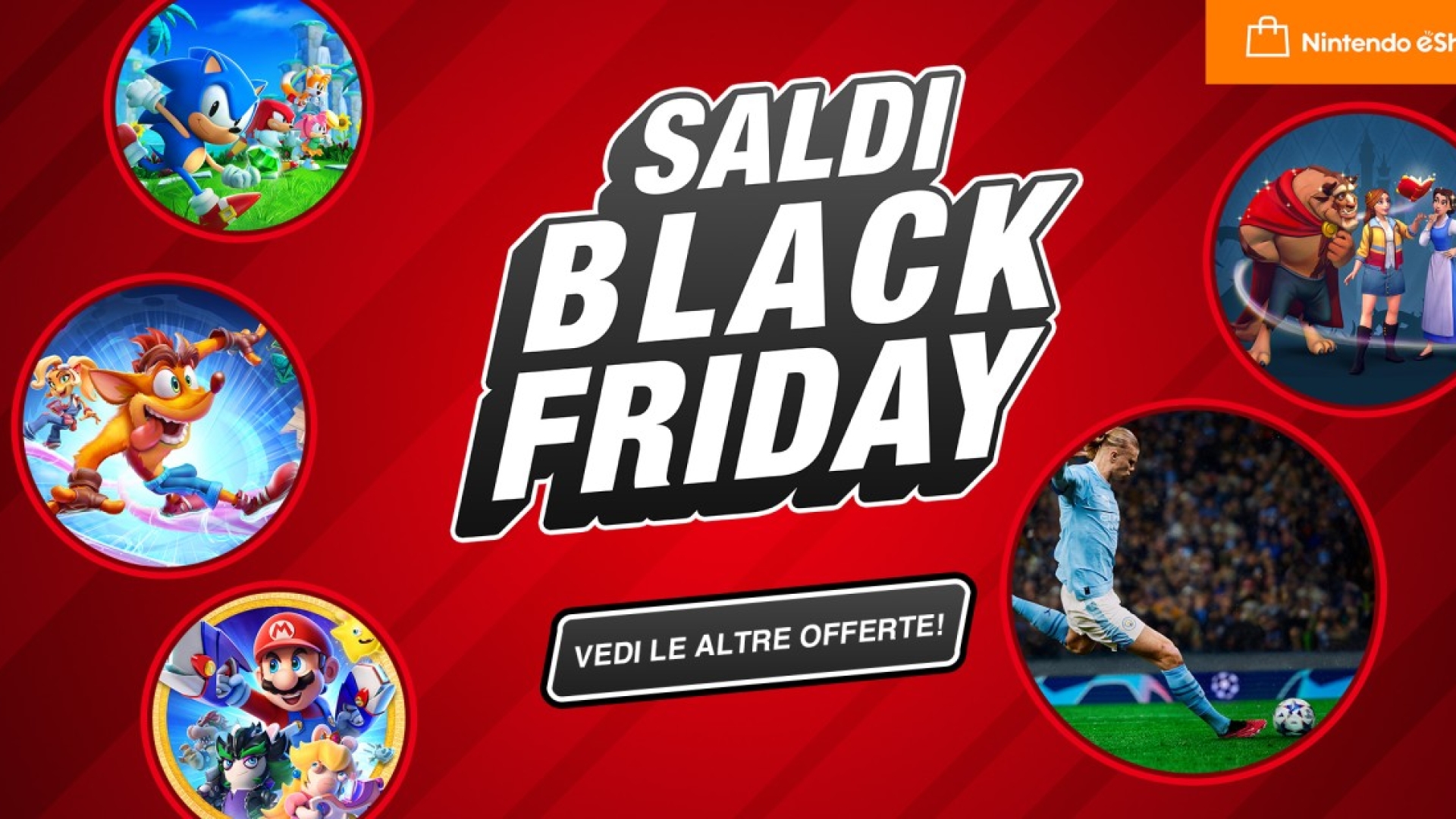 Le offerte Nintendo per il Black Friday