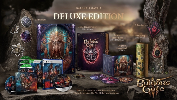 La Deluxe Edition di Baldur's Gate 3 è disponibile per il pre-ordine