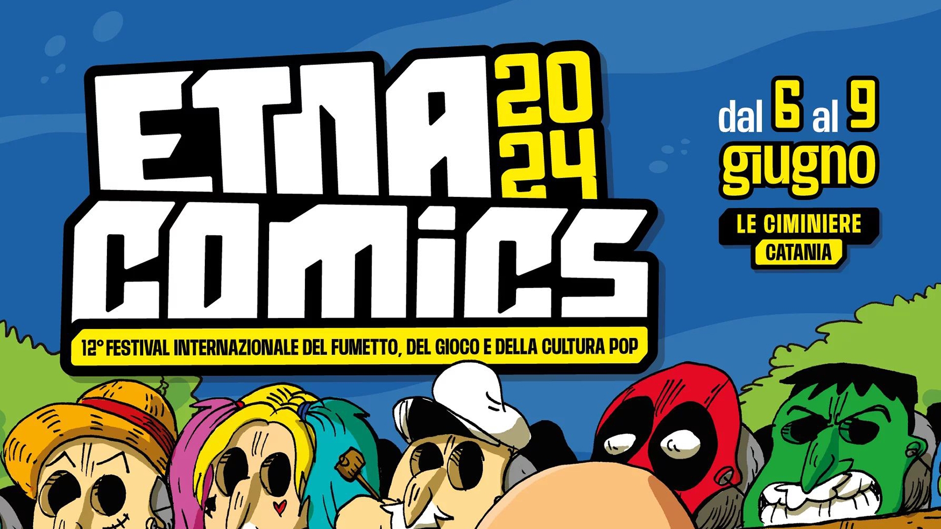 Pubblicato il manifesto per Etna Comics 2024 a cura di Zerocalcare