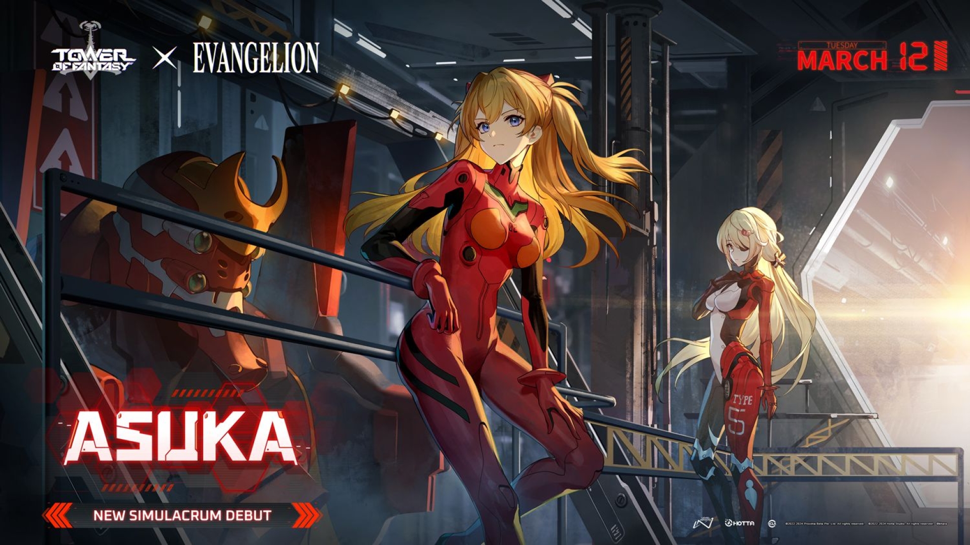 Tower of Fantasy presenta il nuovo simulacro Asuka