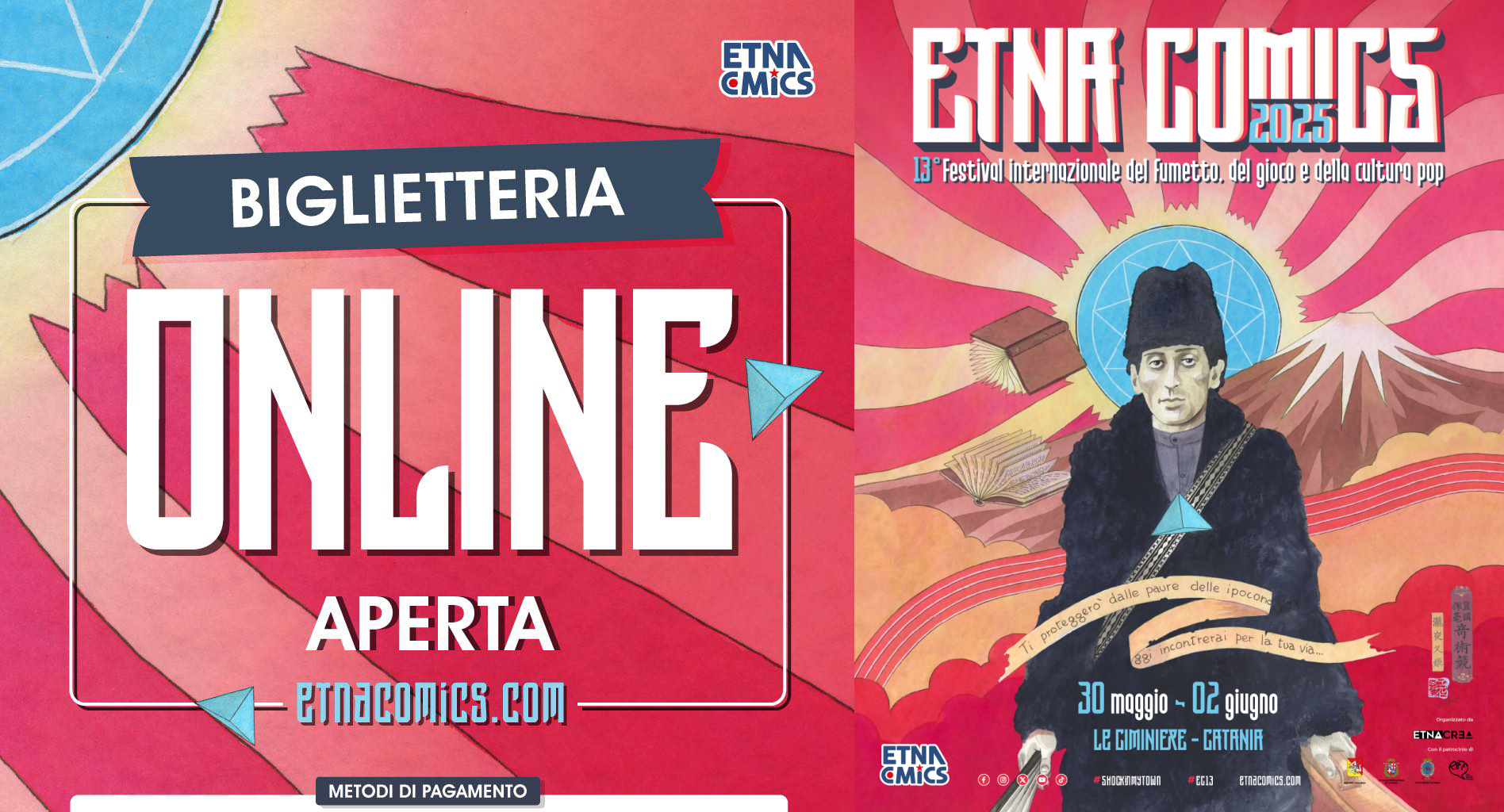 Etna Comics 2025 - Al via la vendita dei biglietti online