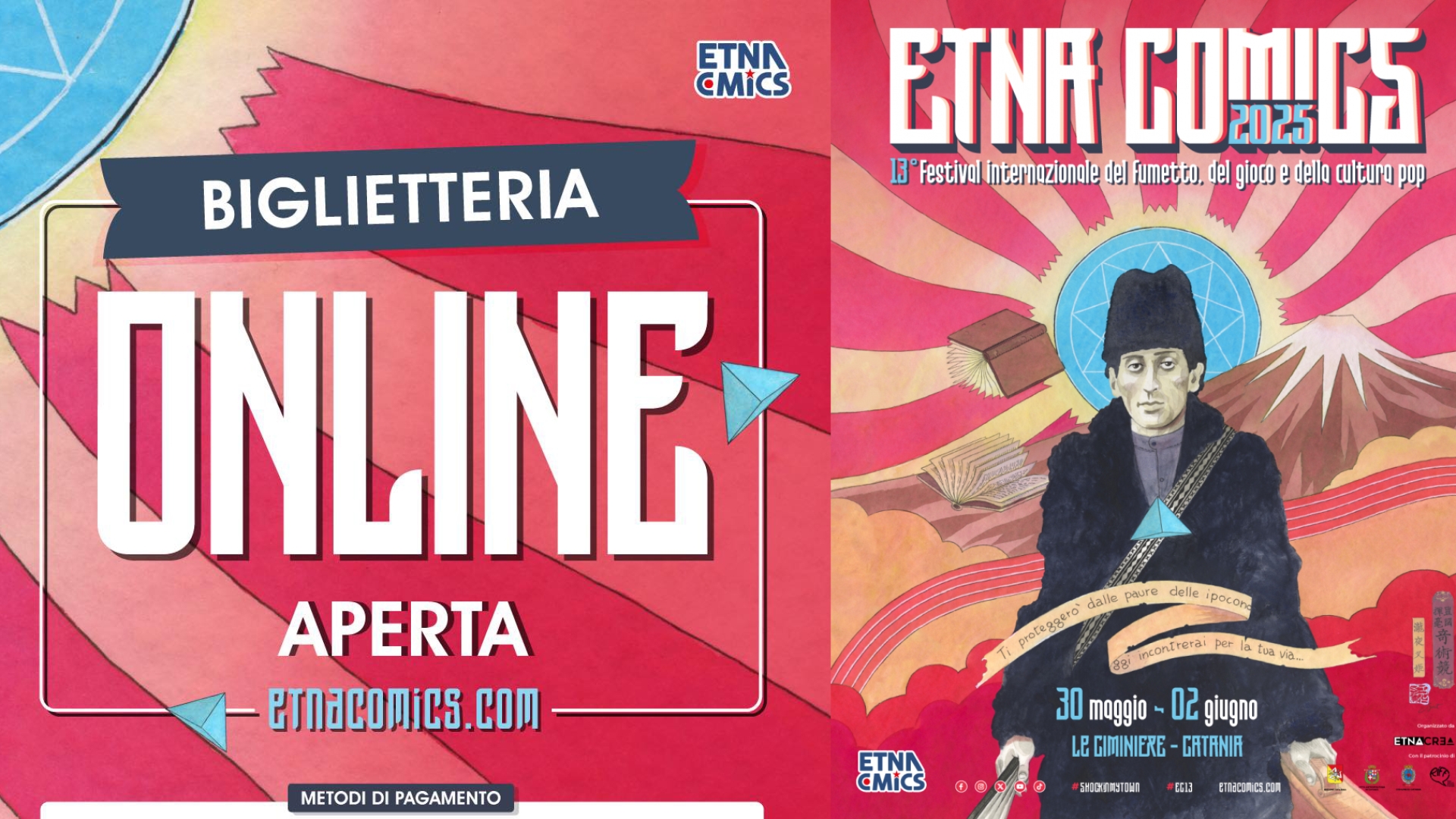 Etna Comics 2025 - Al via la vendita dei biglietti online