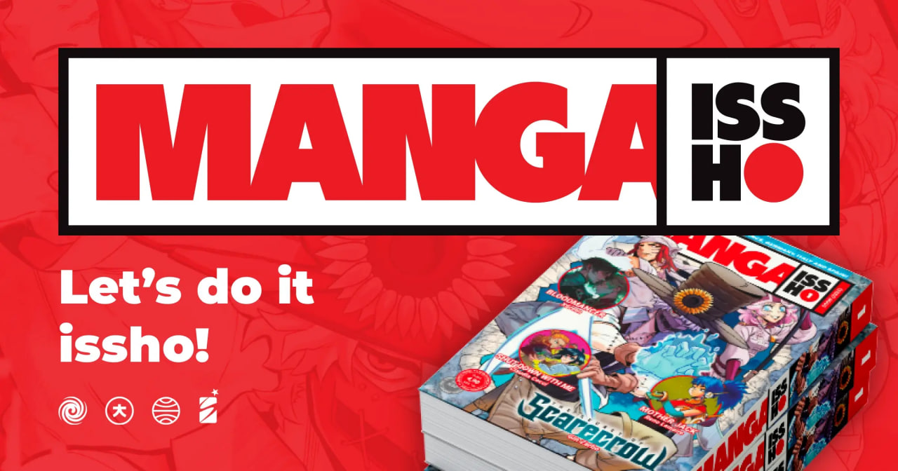 Manga Issho, la prima rivista manga europea debutta il 25 marzo
