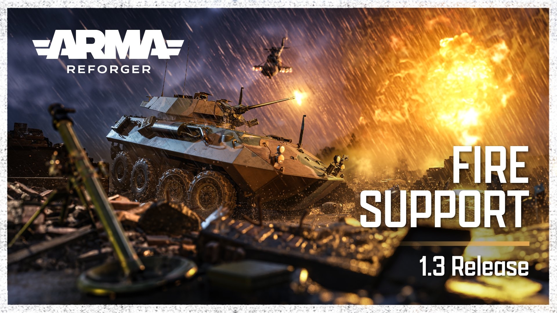 Arma Reforger si rinnova con l’aggiornamento 1.3: Fire Support