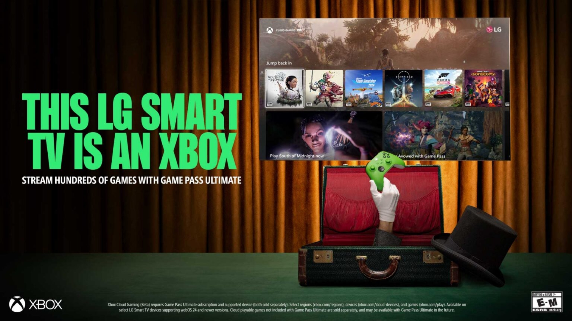 Xbox arriva sulle LG Smart TV: ora puoi giocare in cloud direttamente dal tuo televisore