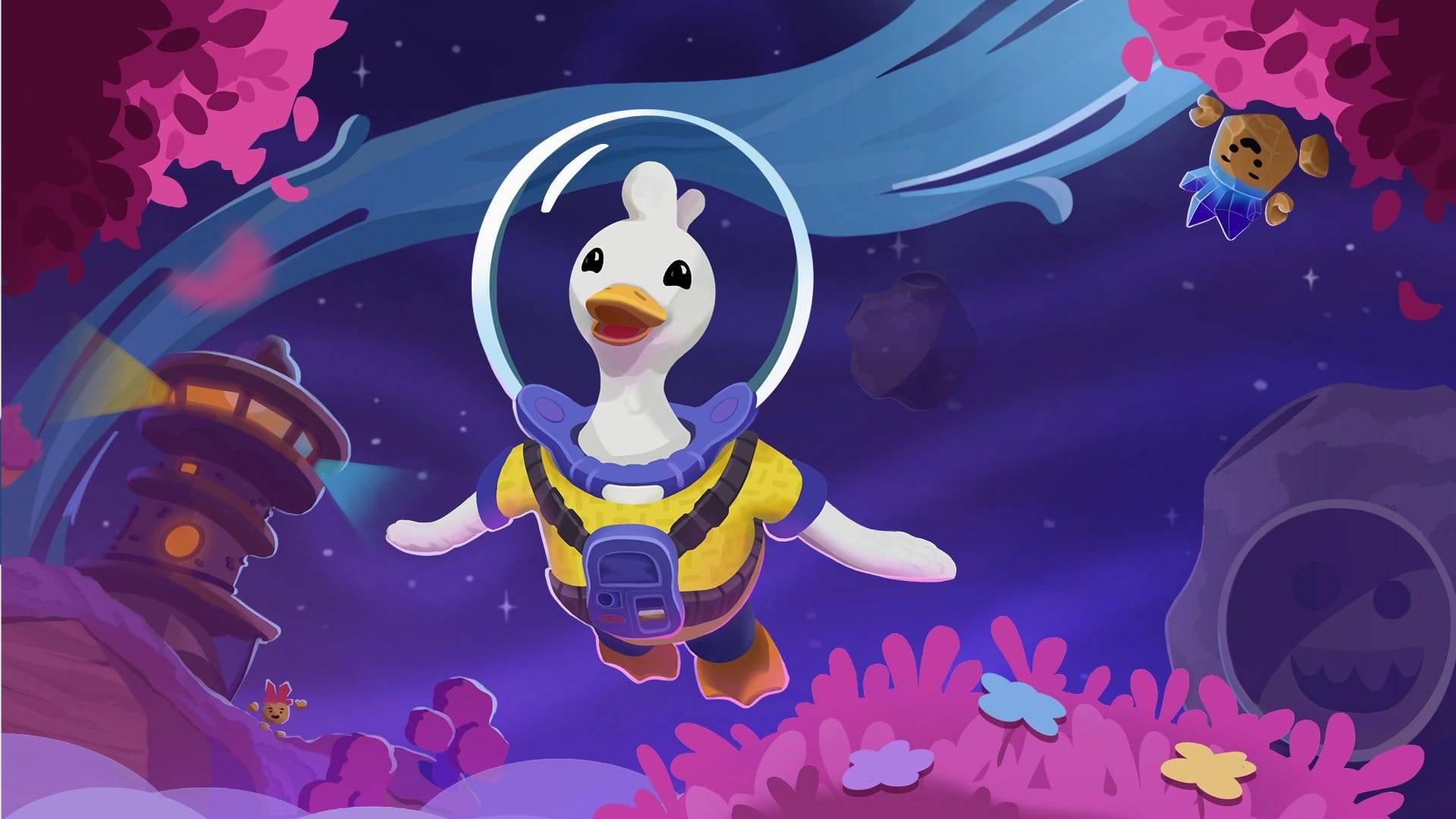 Un’anatra tra le stelle: Duck Side of the Moon in arrivo su PC e Switch