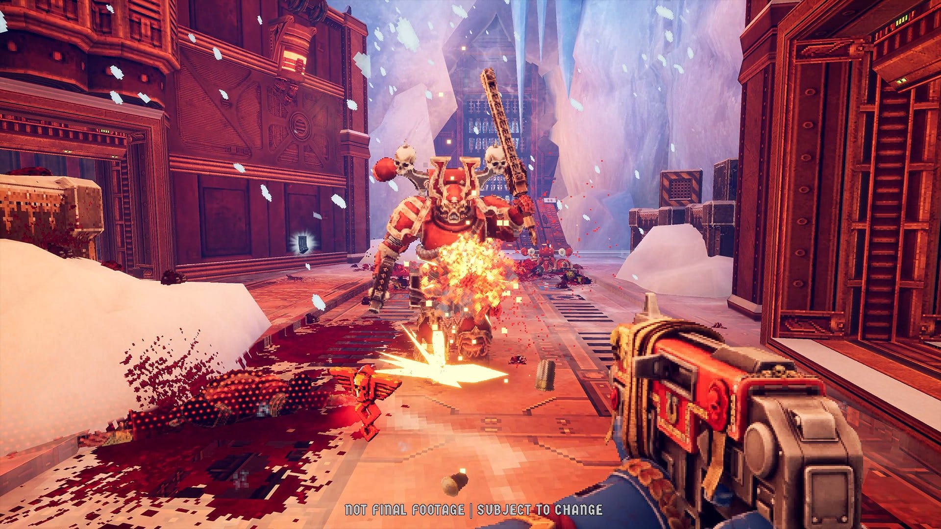 Warhammer 40,000: Boltgun 2 mostra il primo demo gameplay tra pixel, sangue e demoni del Caos