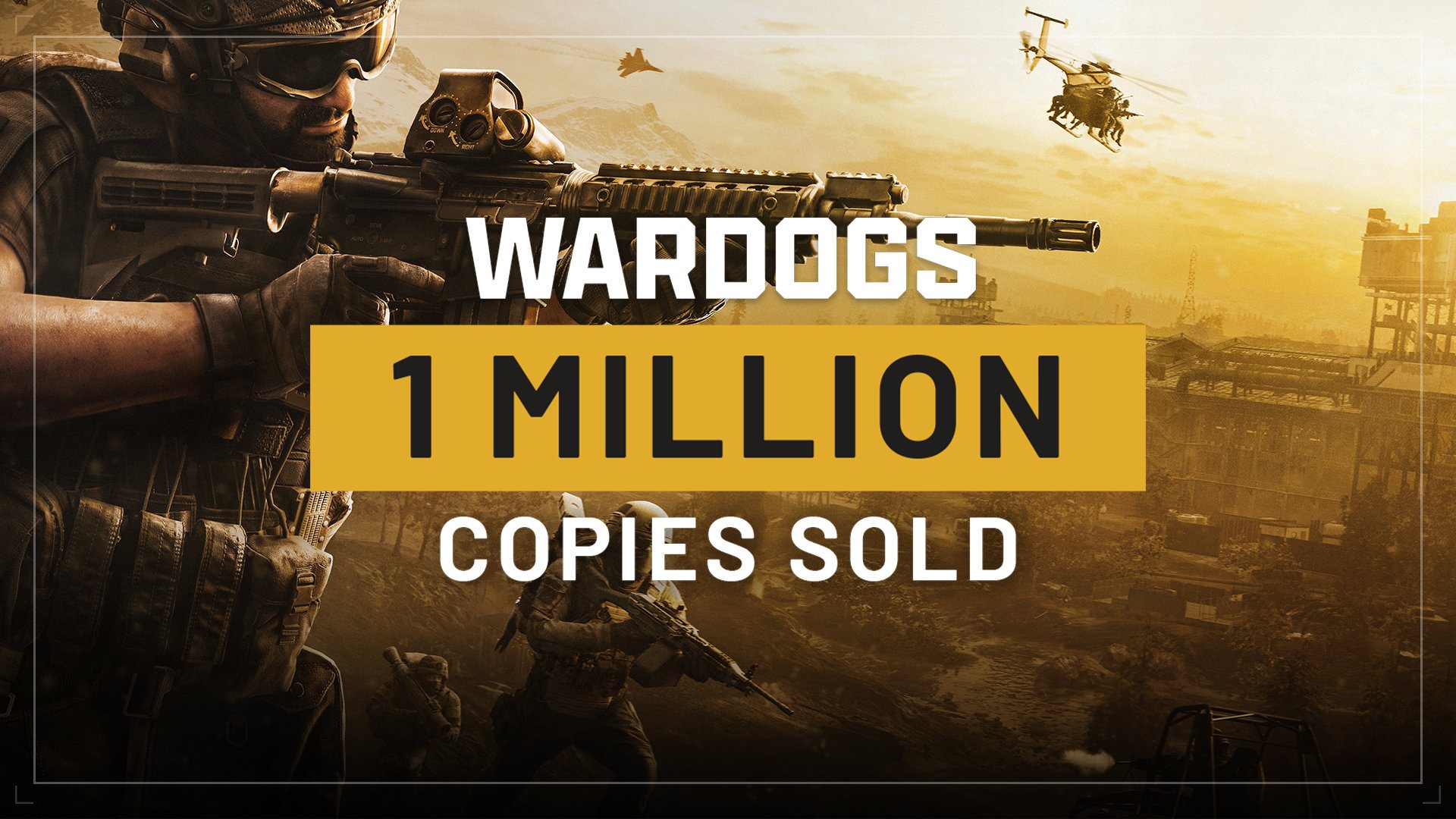 WARDOGS starts with the barrel: over a million copies sold on its debut Early Access