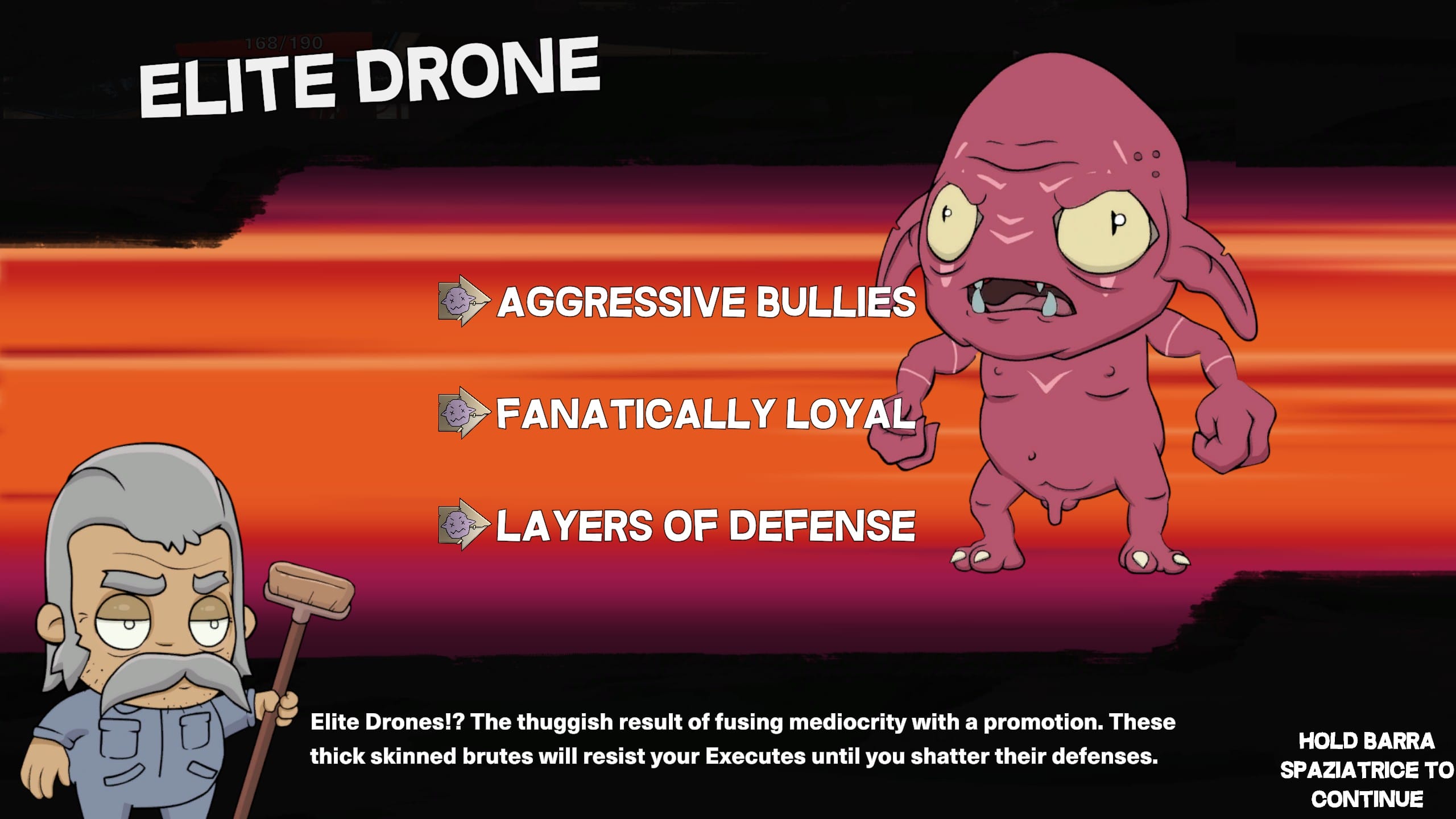 Elite Drone nella Elite Mode di Box Knight