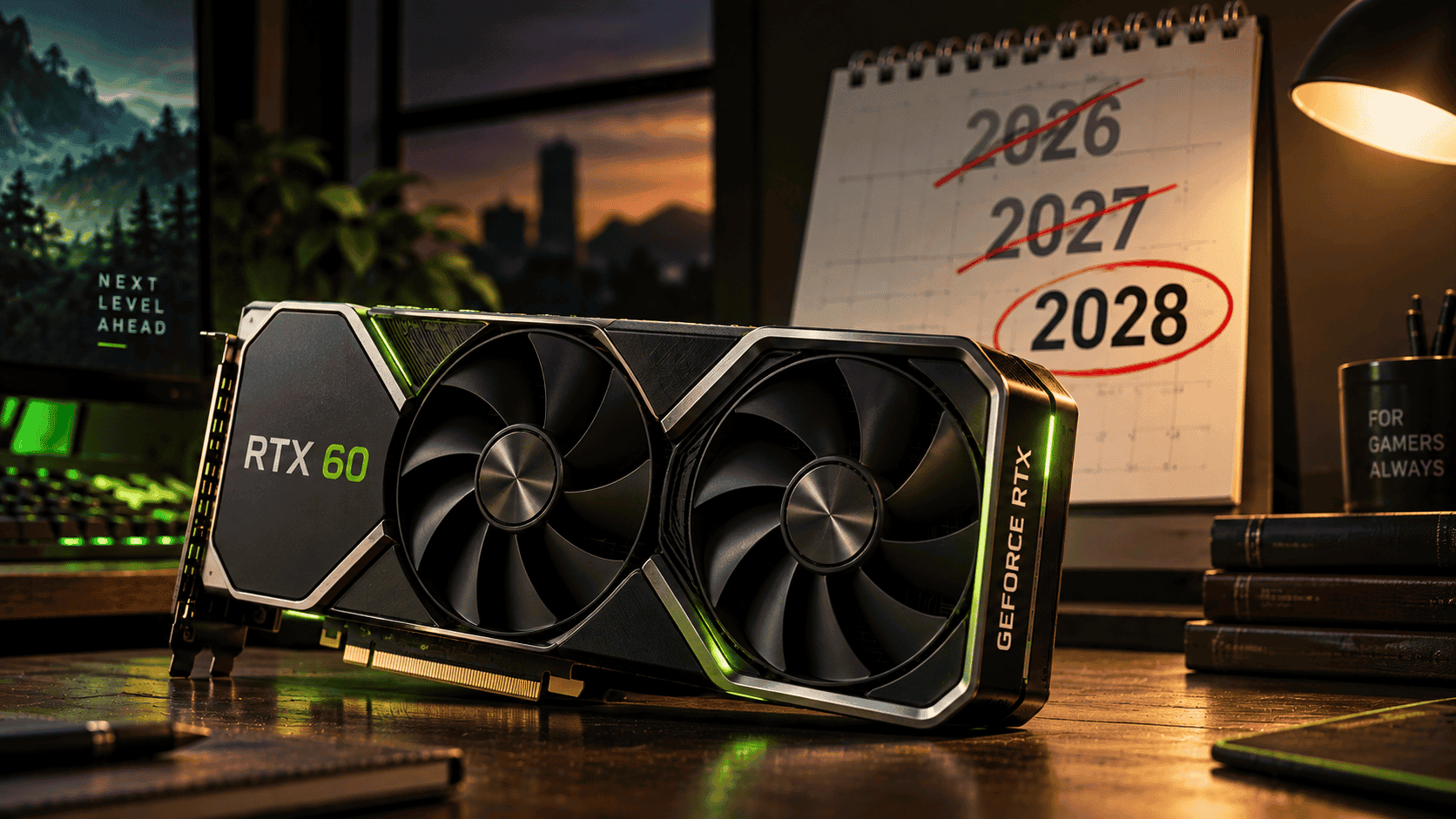 RTX 60 verso il 2028? La nuova generazione potrebbe farsi attendere