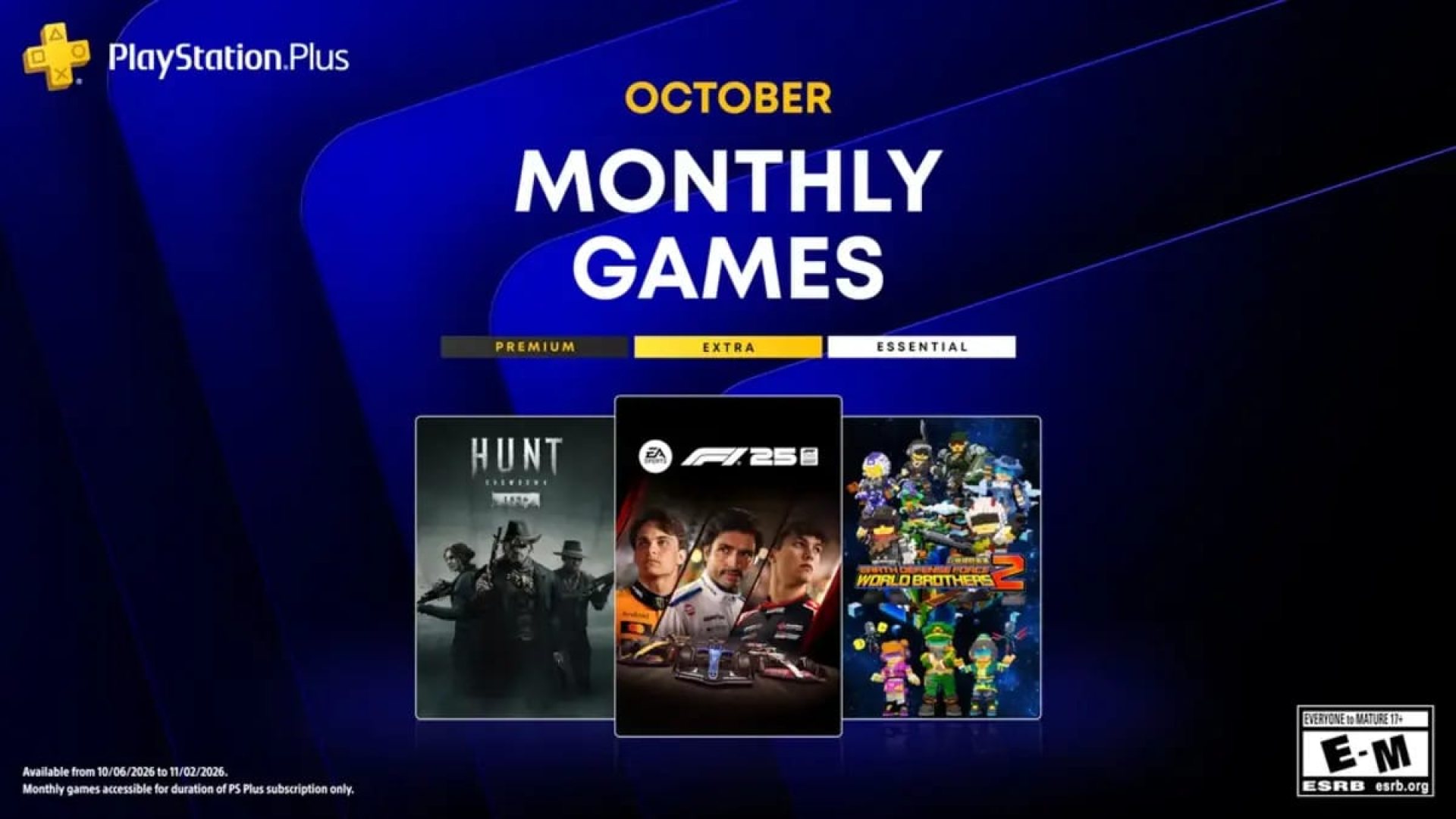 PlayStation Plus ottobre 2026: i giochi Essential del mese