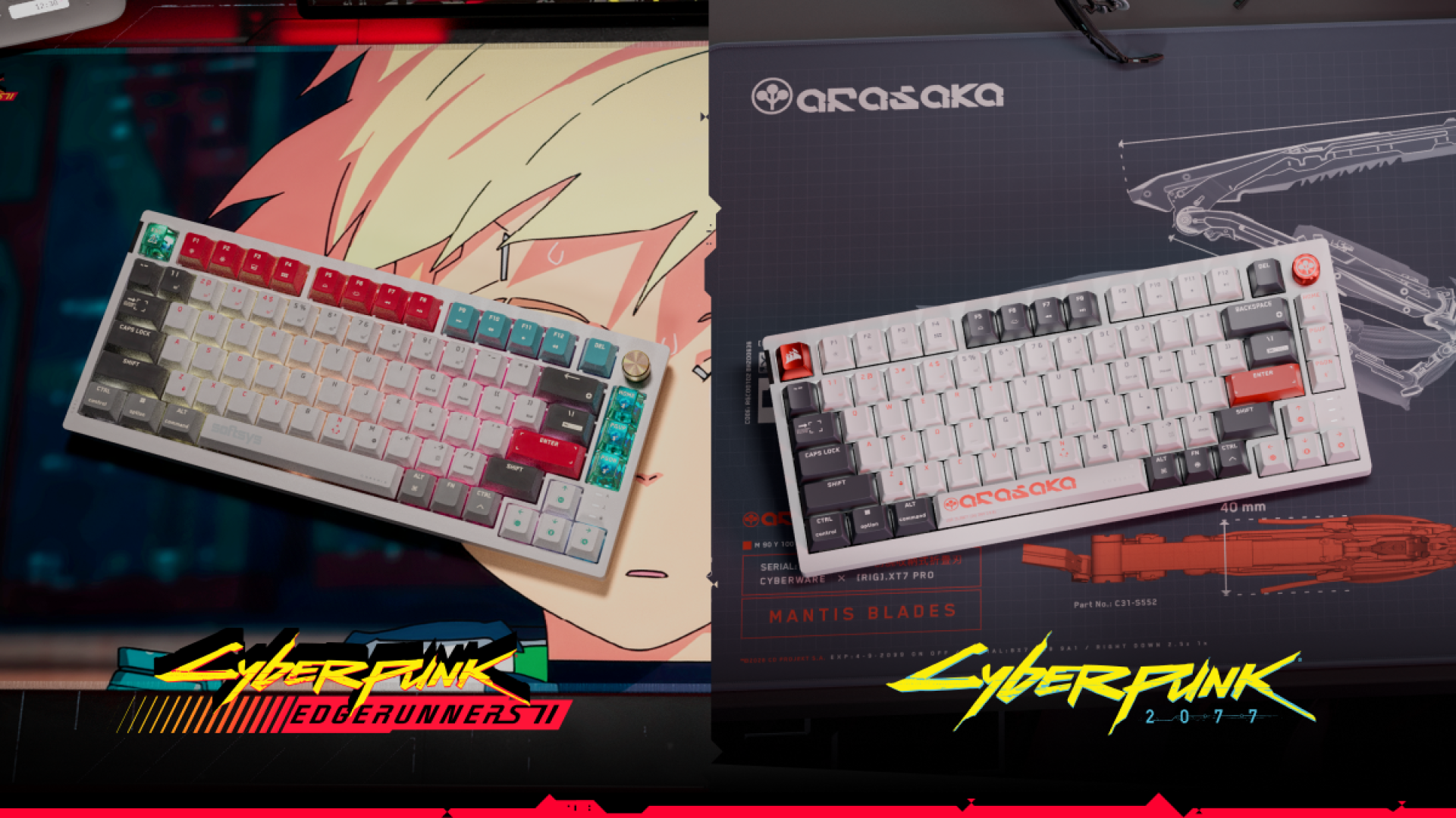 CORSAIR porta Night City sulle scrivanie dei gamer con due nuove collezioni a tema Cyberpunk.